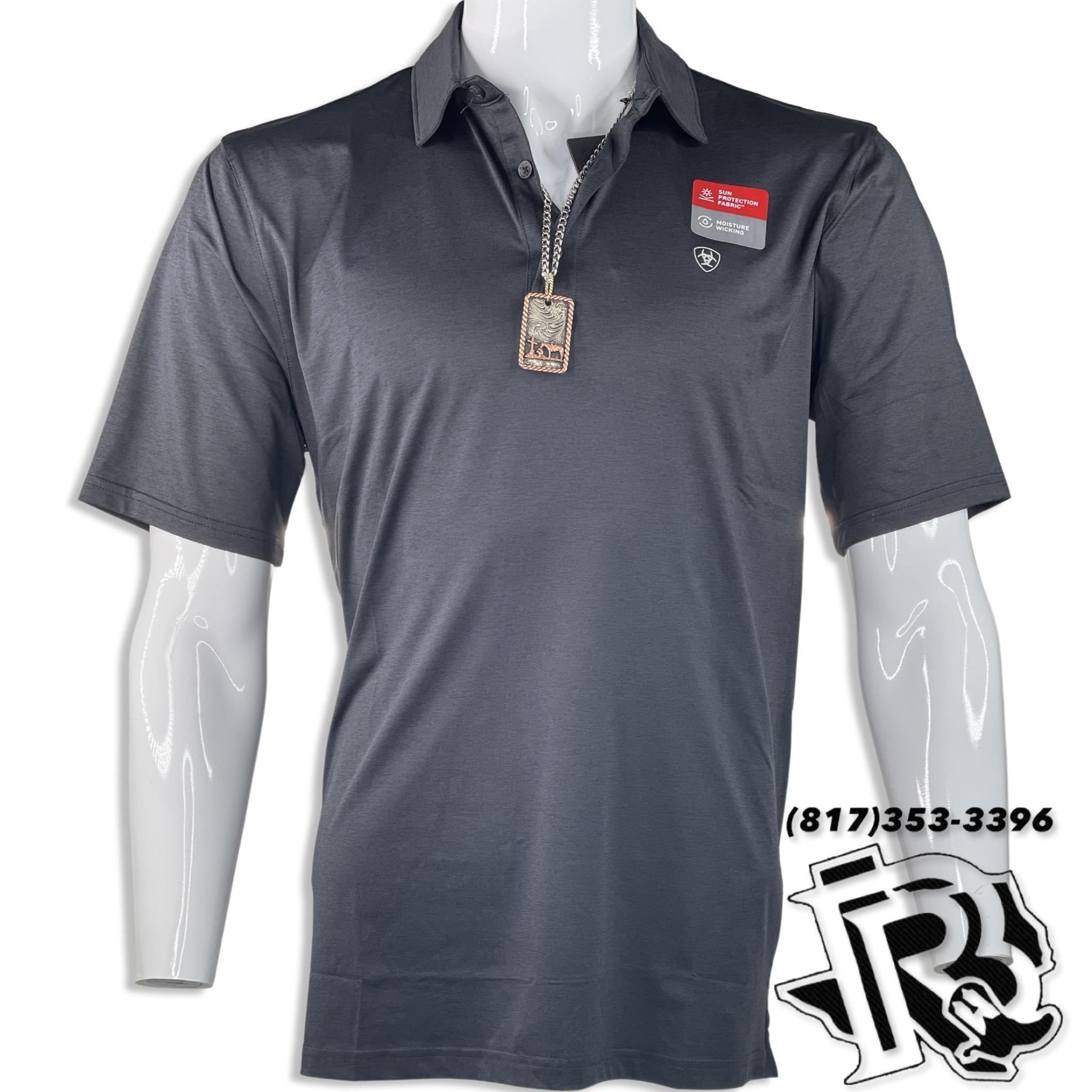 POLO BLACK | ARIAT CHARGER 2.0 MEN POLO SHIRT