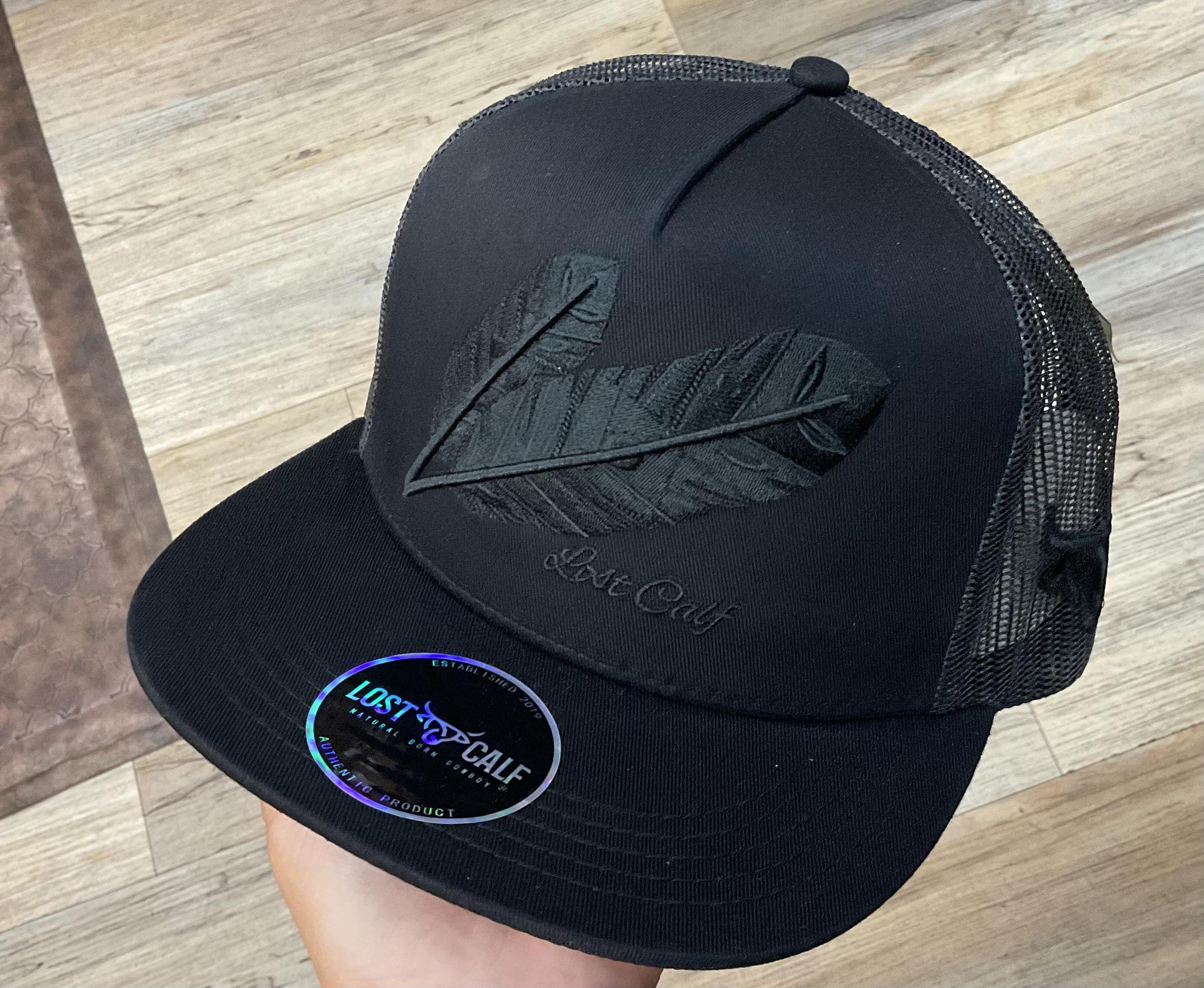 “ DALLAS “ | MEN’S  CAP BLACK LOST CALF LCF00035