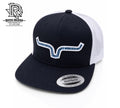 KIMES RANCH NAVY WHITE SNAP BACK