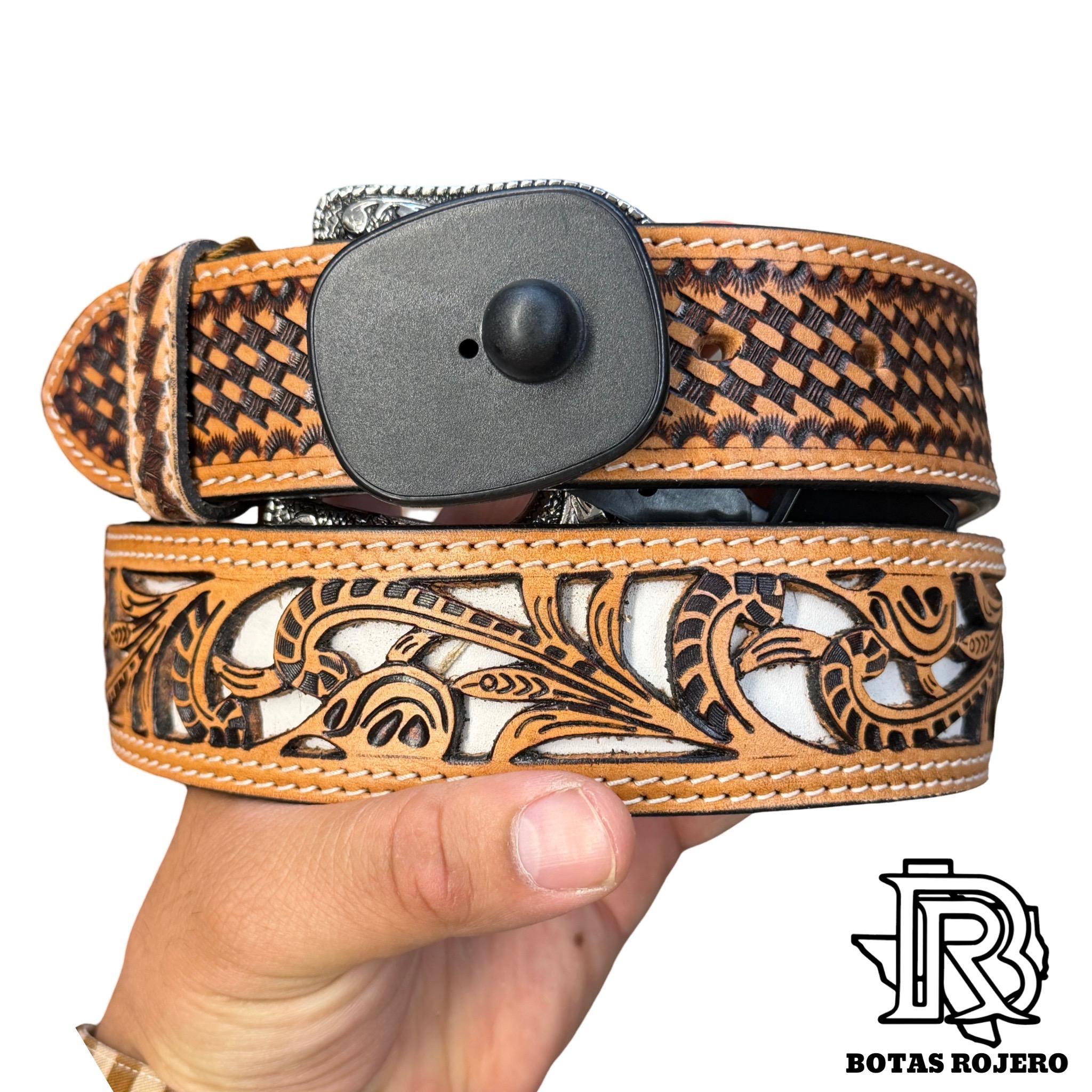 Dallas | IRON SPUR 1.75 INCH TAPPERED TO 1.5 INCH WESTERN BELT HANDMADE
