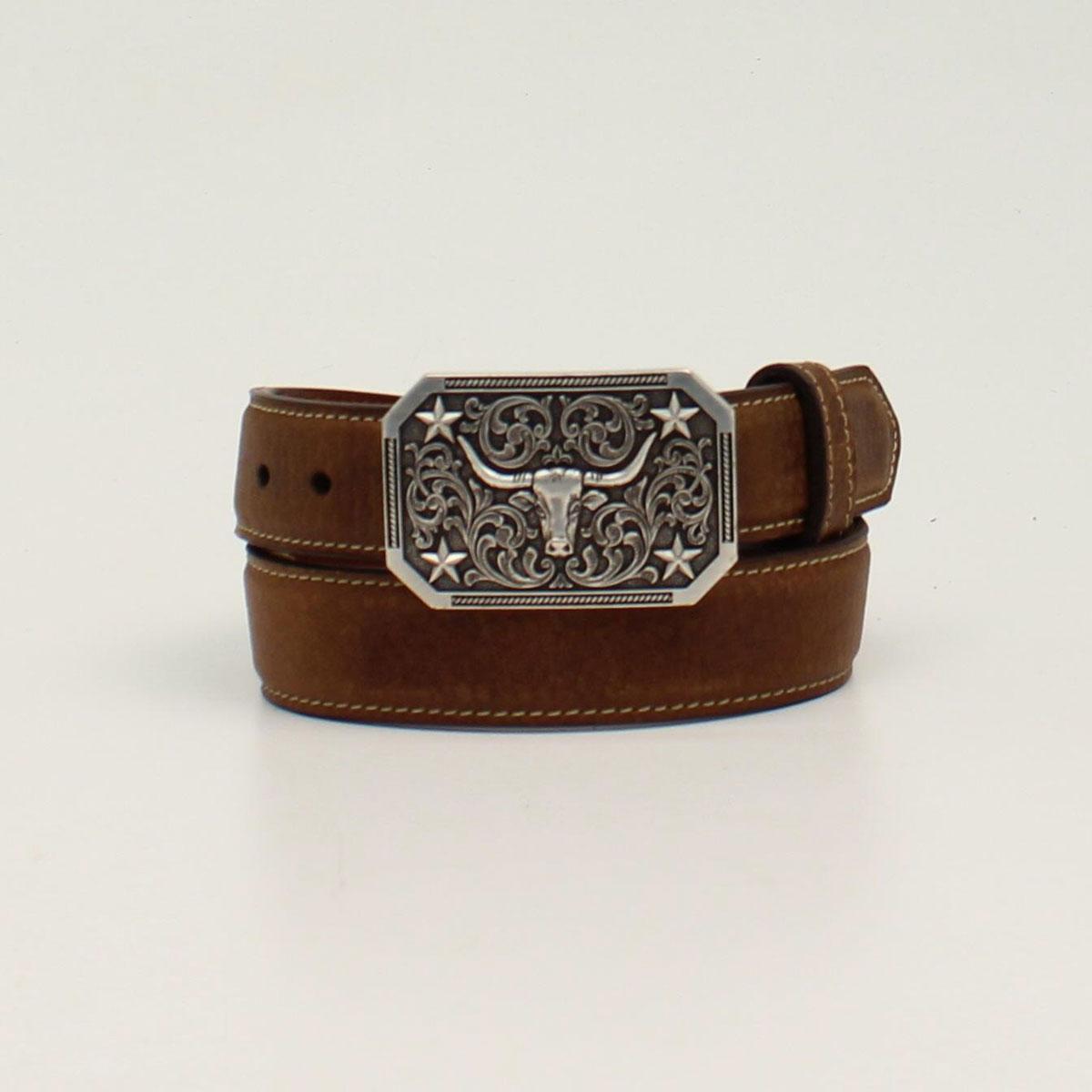 3D BOYS LONGHORN BUCKLE BELT (D120001202)
