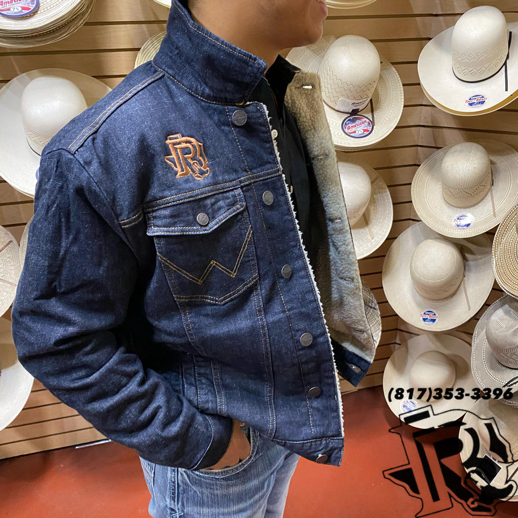 WRANGLER RETRO | MENS SHERPA LINED DENIM JACKET