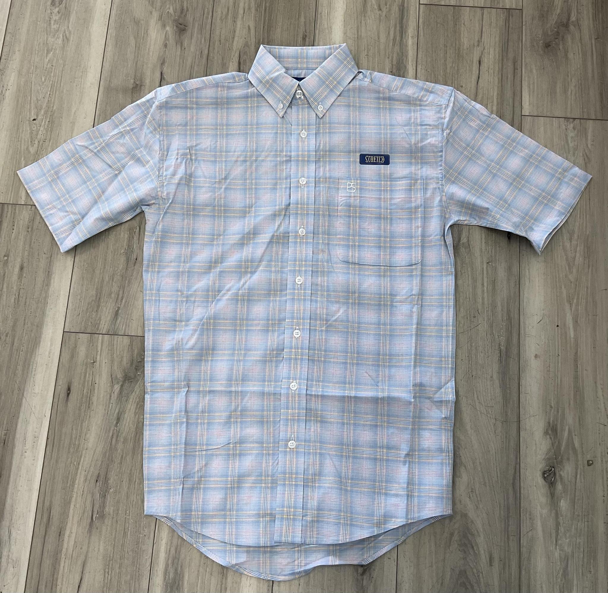 PANHANDLE MEN’S BLUE SHORT SLEEVE SHIRT |PMN3S08892