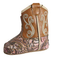 Twister Floral Embossed Baby Bucker Boot, Elizabeth Style |4424597