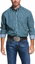 ARIAT MENS LONG SLEEVE P0ATTERN SHIRT