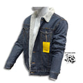 “ Easton “  | WRANGLER GRIZZLY DENIM JACKET VINTAGE MEN JACKET 74256RT