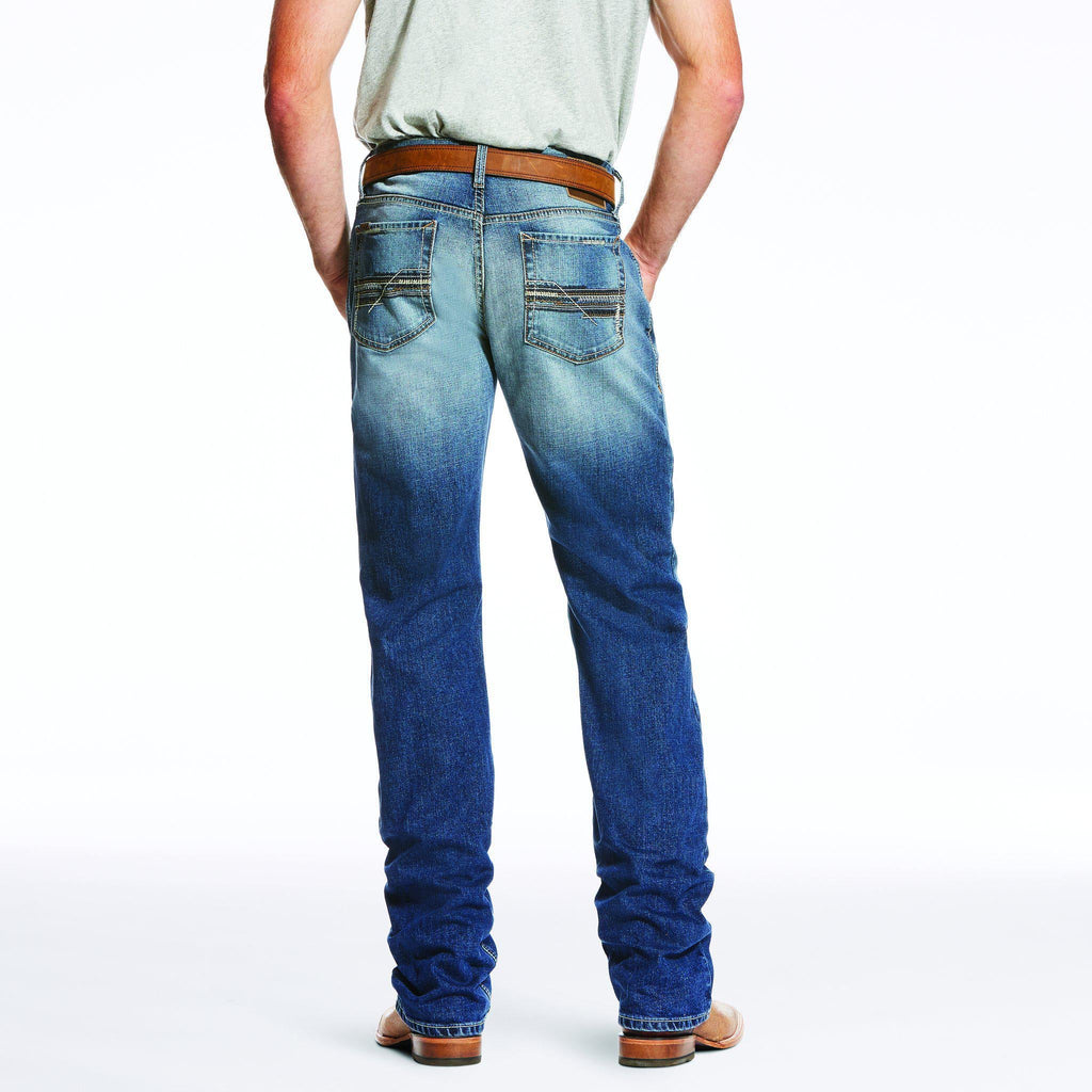 ARIAT MENS M4 LINEUP CINDER BOOT CUT JEAN 10024295