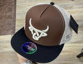 “ OLIVER “ | MEN’S  CAP BROWN/KHAKI   LOST CALF LCF00034