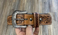 TWISTED X FLORAL BILLET DIAMOND TOOLED | XWB600