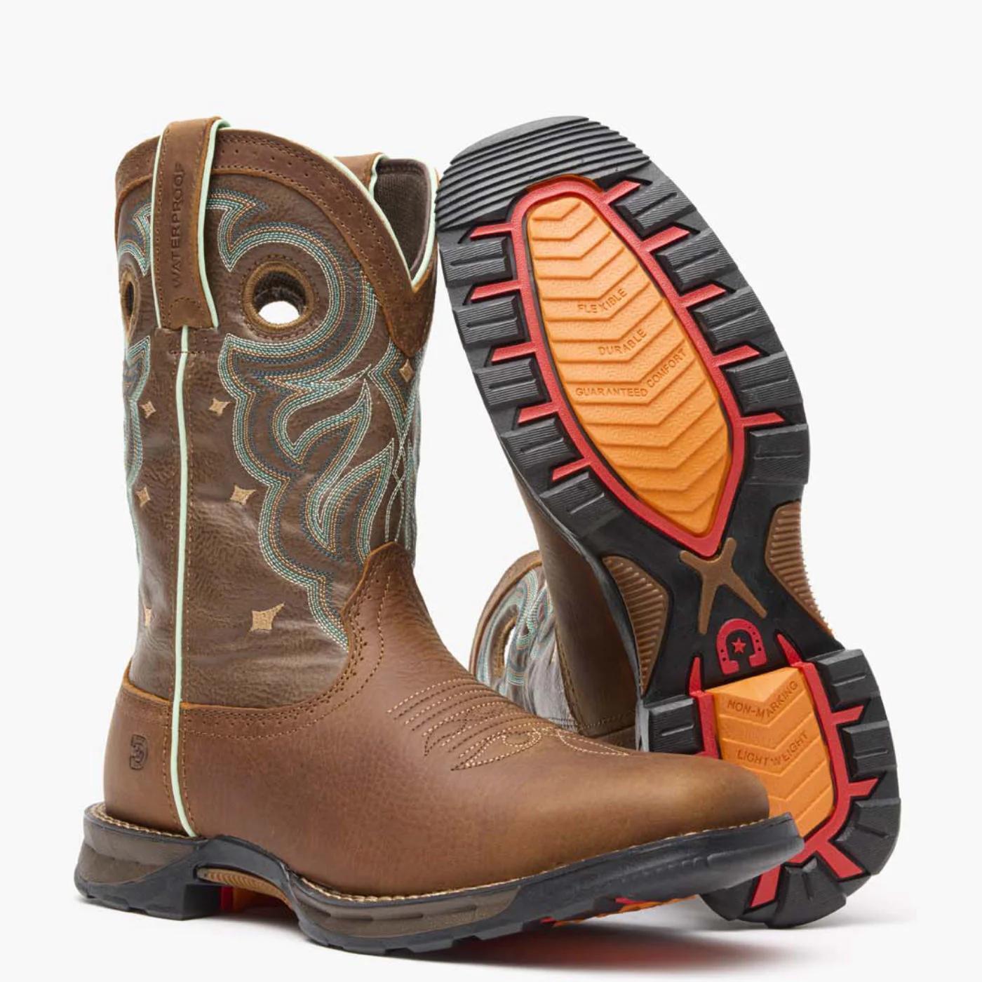 DURANGO NO STEEL TOE WOMEN WESTERN WORK BOOTS DRD0417