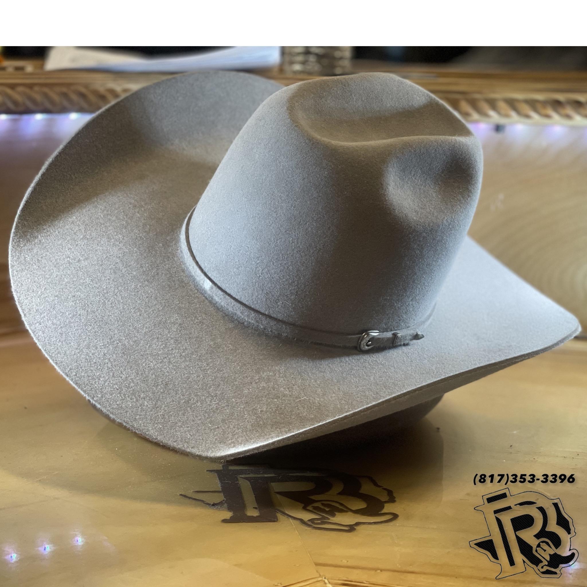 7X (natural) ASH | RODEO KING FELT COWBOY HAT