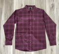 ARIAT MEN’S PRO JAKE GRAPE WINE MEDIUM PLAID LONG SLEEVE SHIRT | 10079608