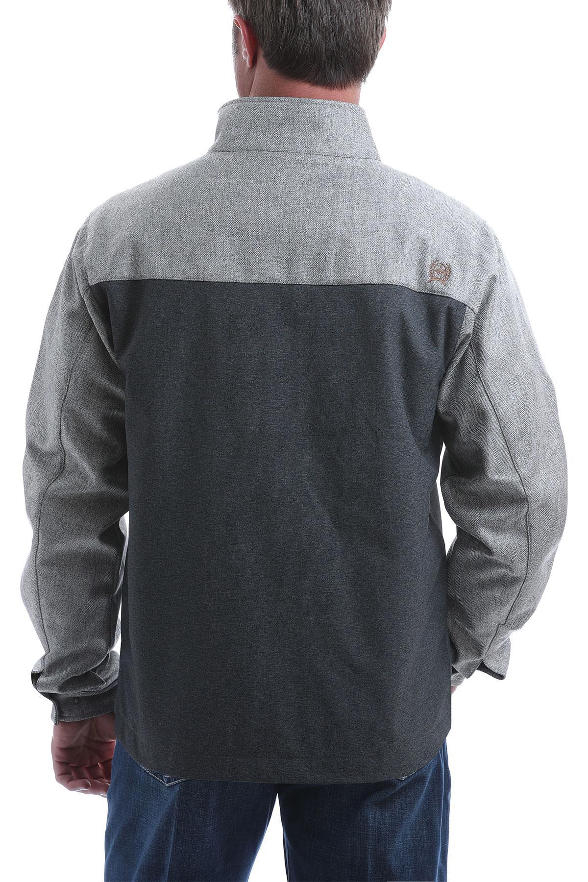 CINCH | MEN  JACKET LIGHT GREY / DARK GREY
