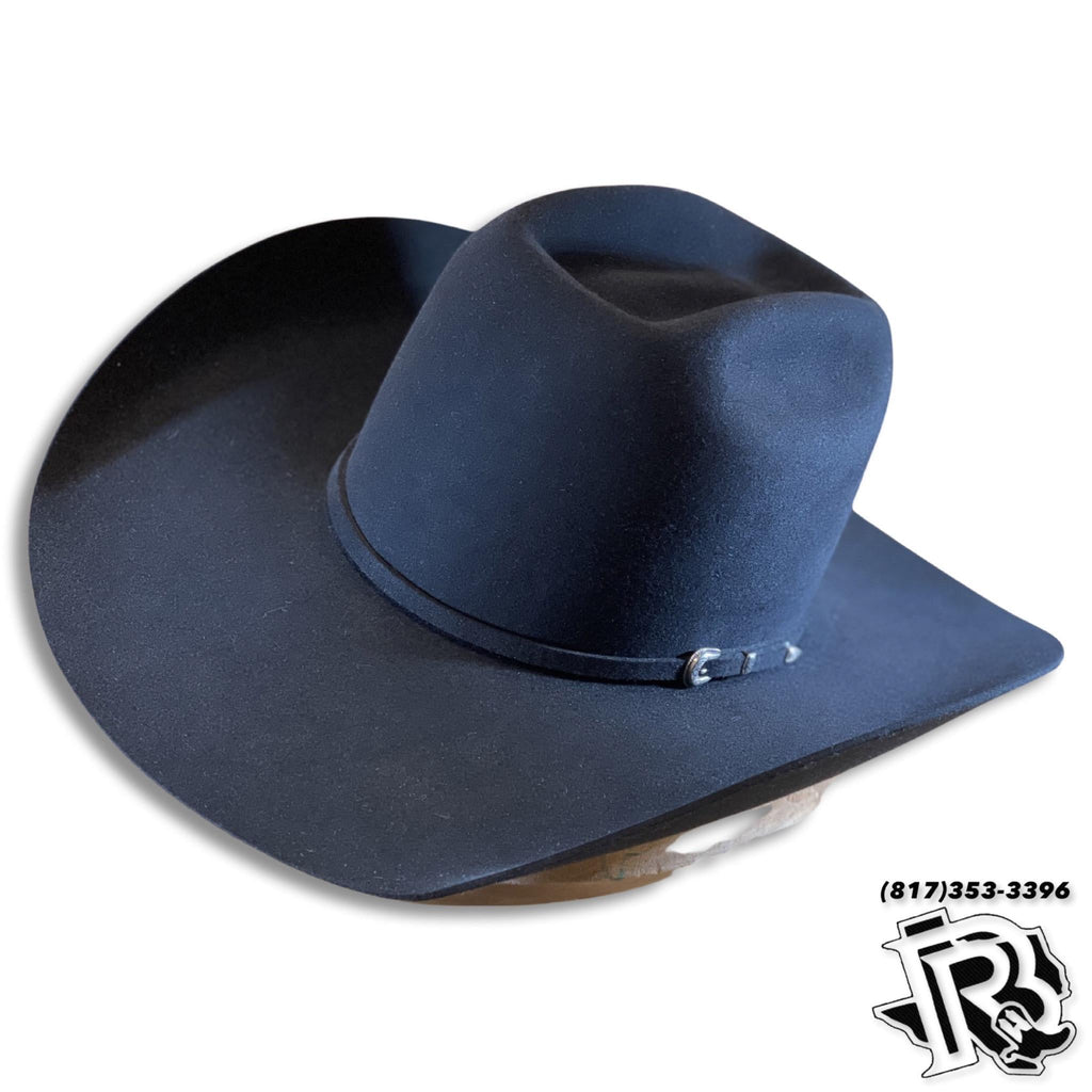 7X BLACK | RODEO KING FELT COWBOY HAT