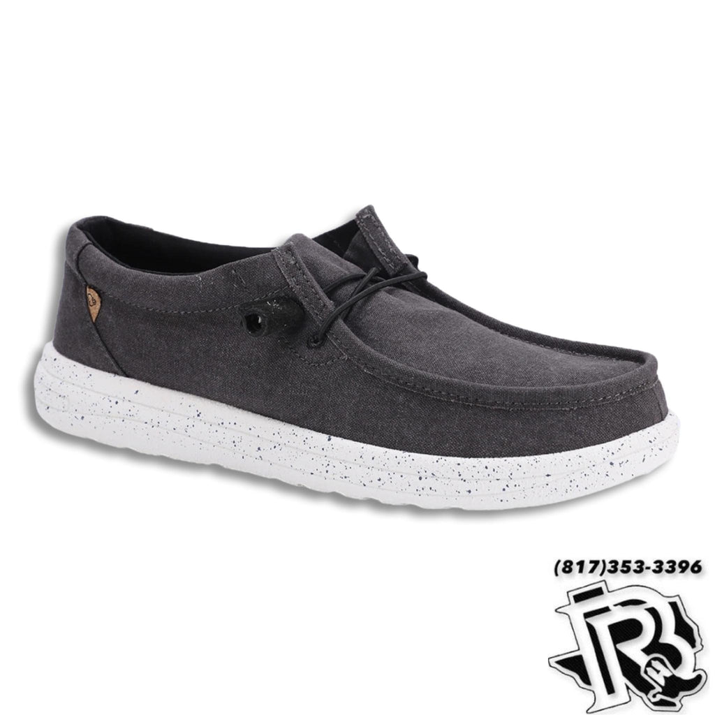 “ PAUL “ | BLACK MEN'S CASUAL CANVAS SHOE