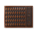 ARIAT BIFOLD DIAMOND EMBROIDERED WALLET |A3568602