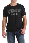 CINCH MENS CLASSIC LOGO TEE - BLACK (MTT1690376)