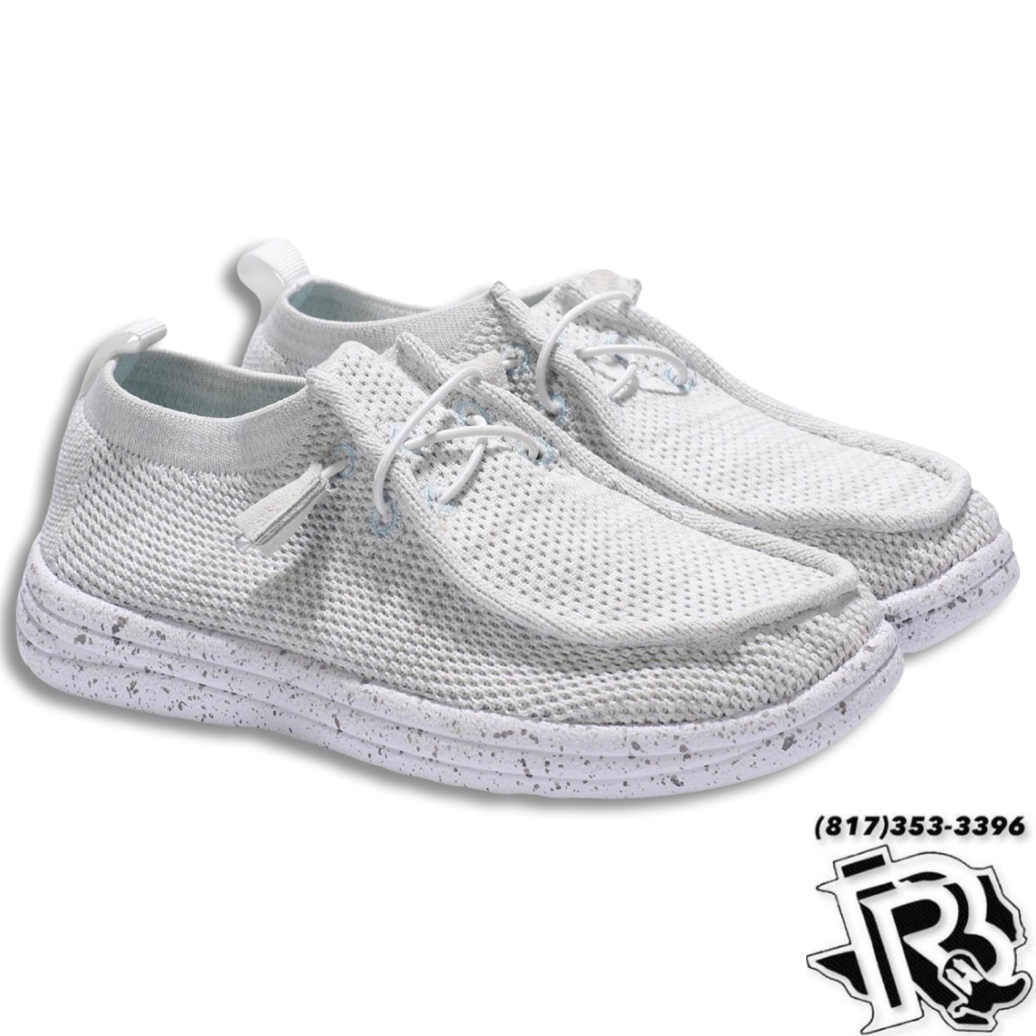 “ MICHELLE “ | WOMEN LIGHT GREY CASUAL CANVAS SHOE