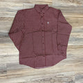 ‘’OLIVER’’| MENS RED WESTERN SHIRT