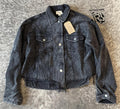 ELEONOR  BLACK CHARCOAL JACKET
