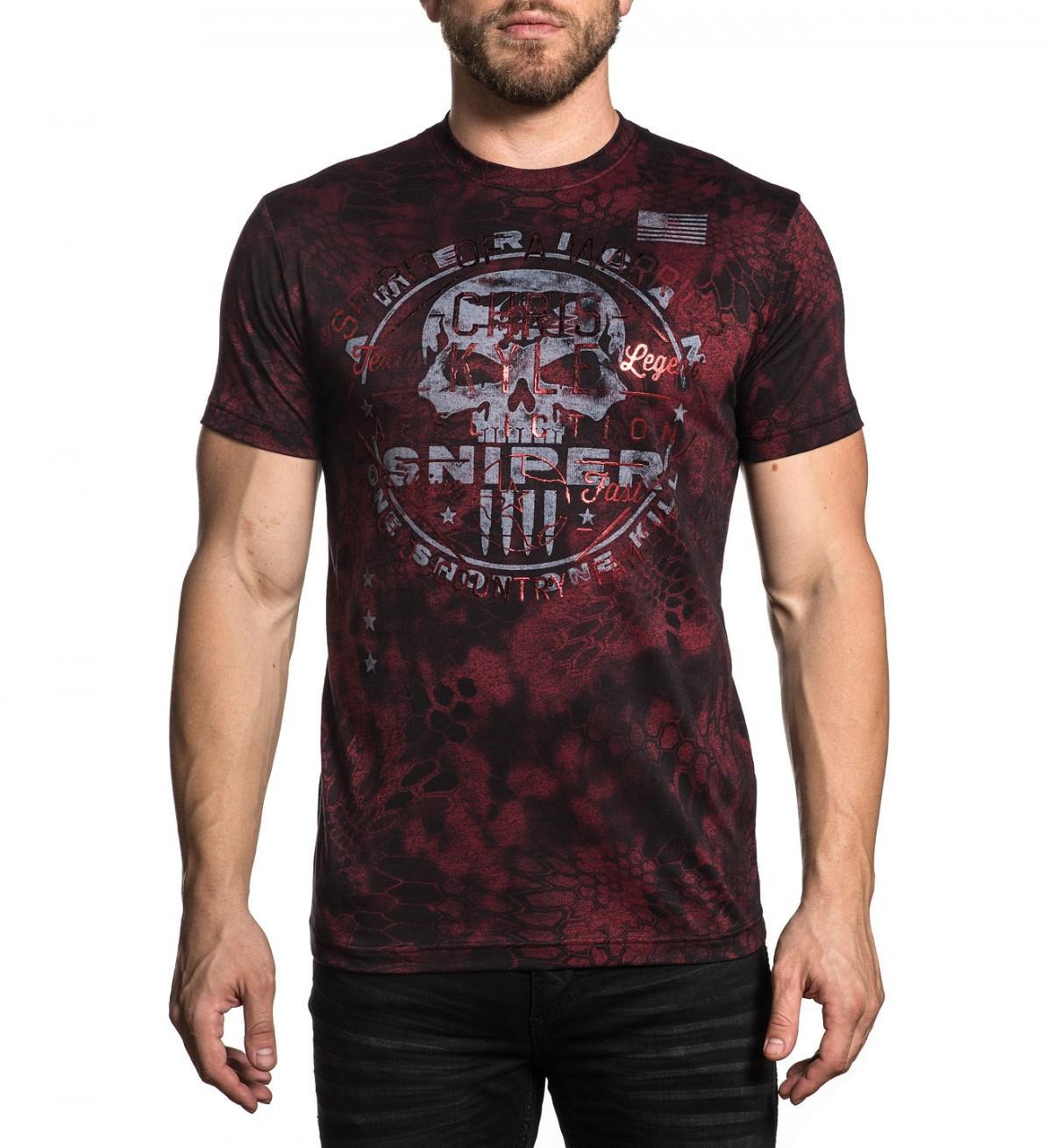 AFFLICTION CHRIS KYLE A19737 SHIRT