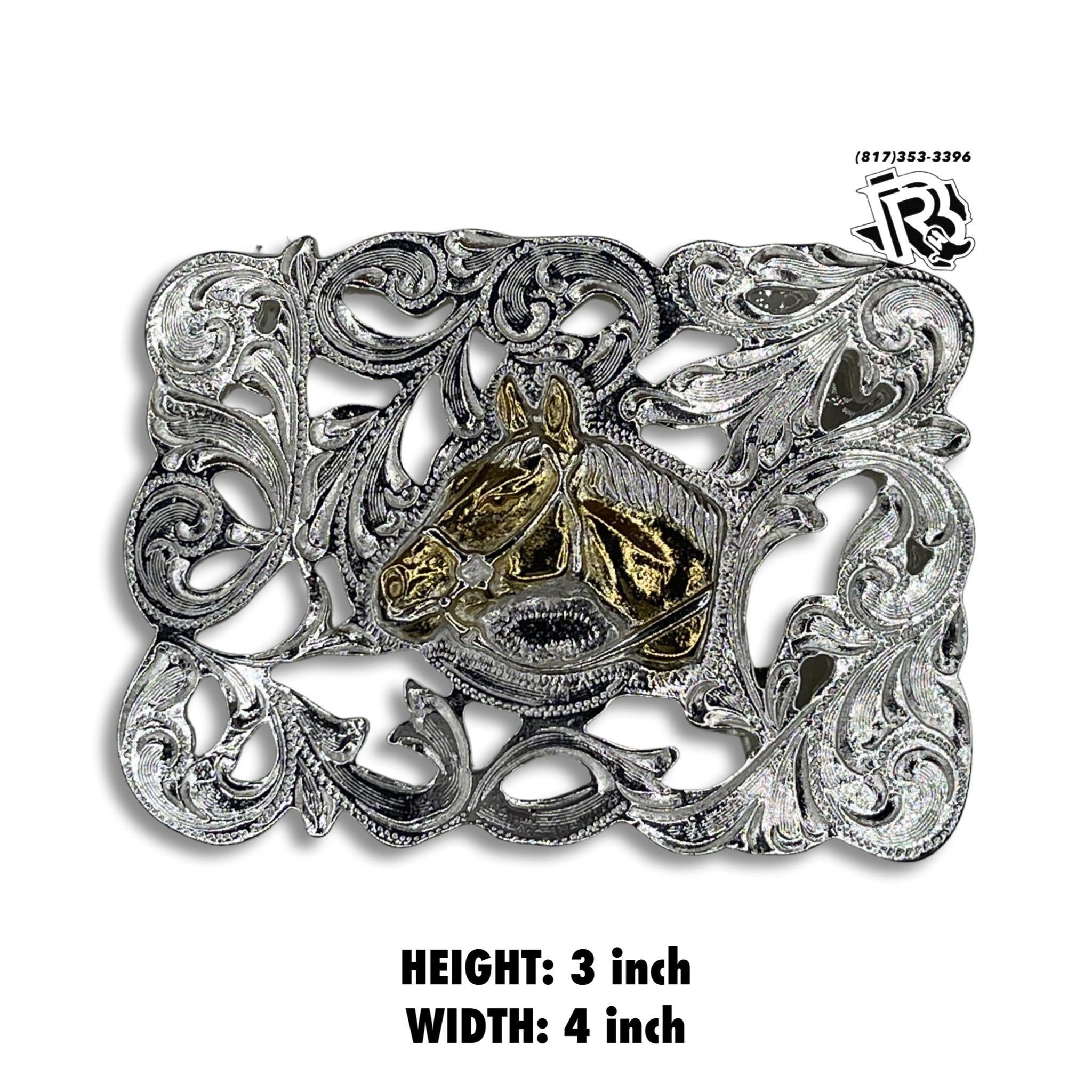 “ House Head “ | MEN WESTERN BELT BUCKLE SQUARE