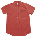 Cinch Boys Red Short Sleeve shirt | MTW7140036
