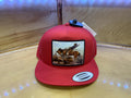 BR BUCKING HORSE RED CAP