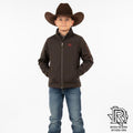 BOY'S BONDED JACKET - BROWN  |MWJ5070003