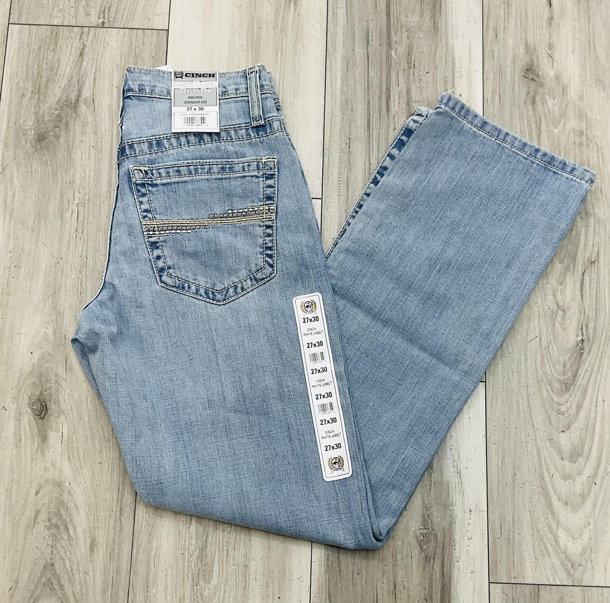 CINCH MEN’S WHITE LABEL LIGHT STONE JEANS | MB92834064