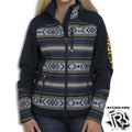 CINCH | WOMEN'S AZTEC BLUE  JACKET (MAJ9838001)