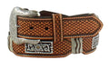 Ariat Mens Tooled Rawhide Concho Western Belt |A1040508