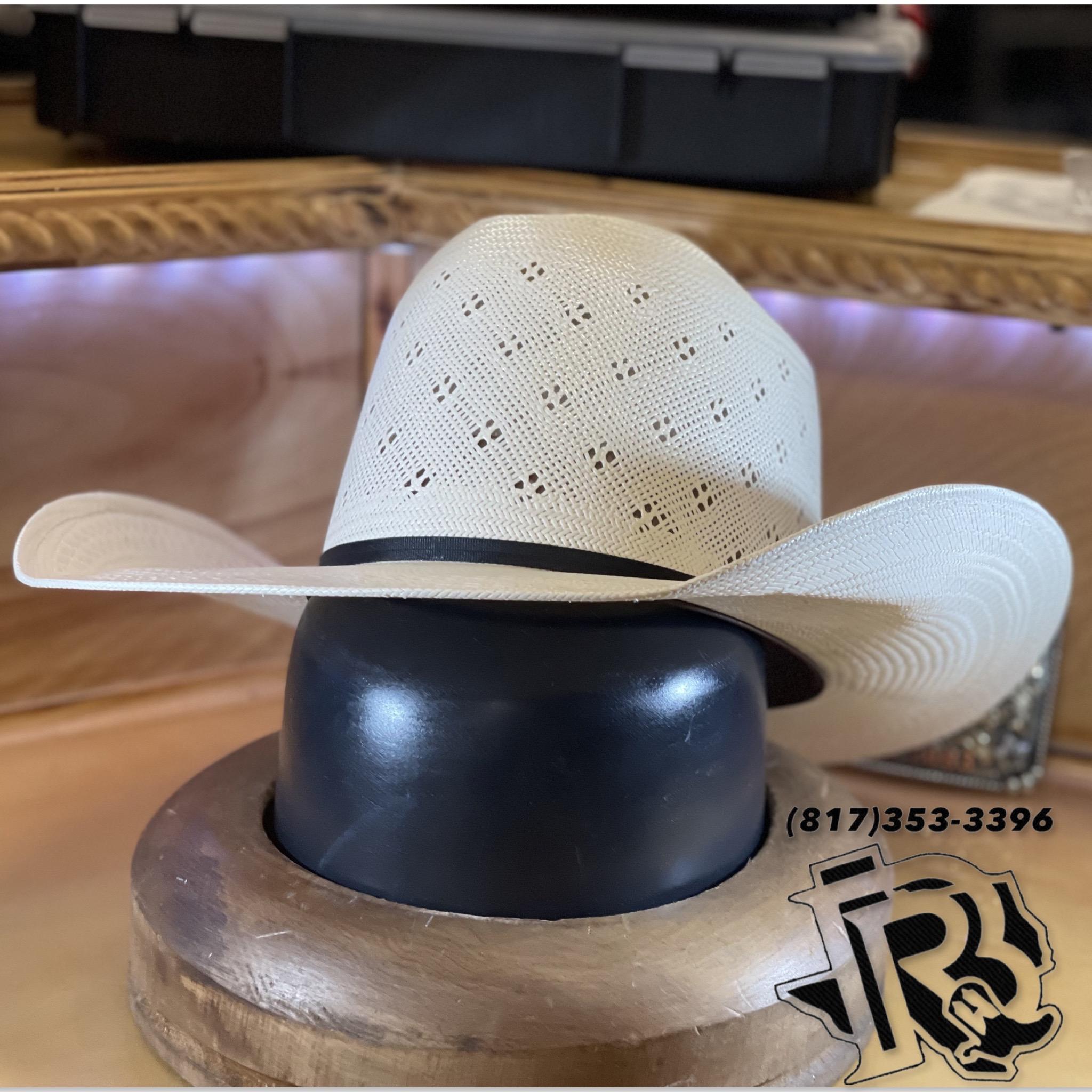 REVOLVER 20X | 4 INCH BRIM STRAW COWBOY HAT