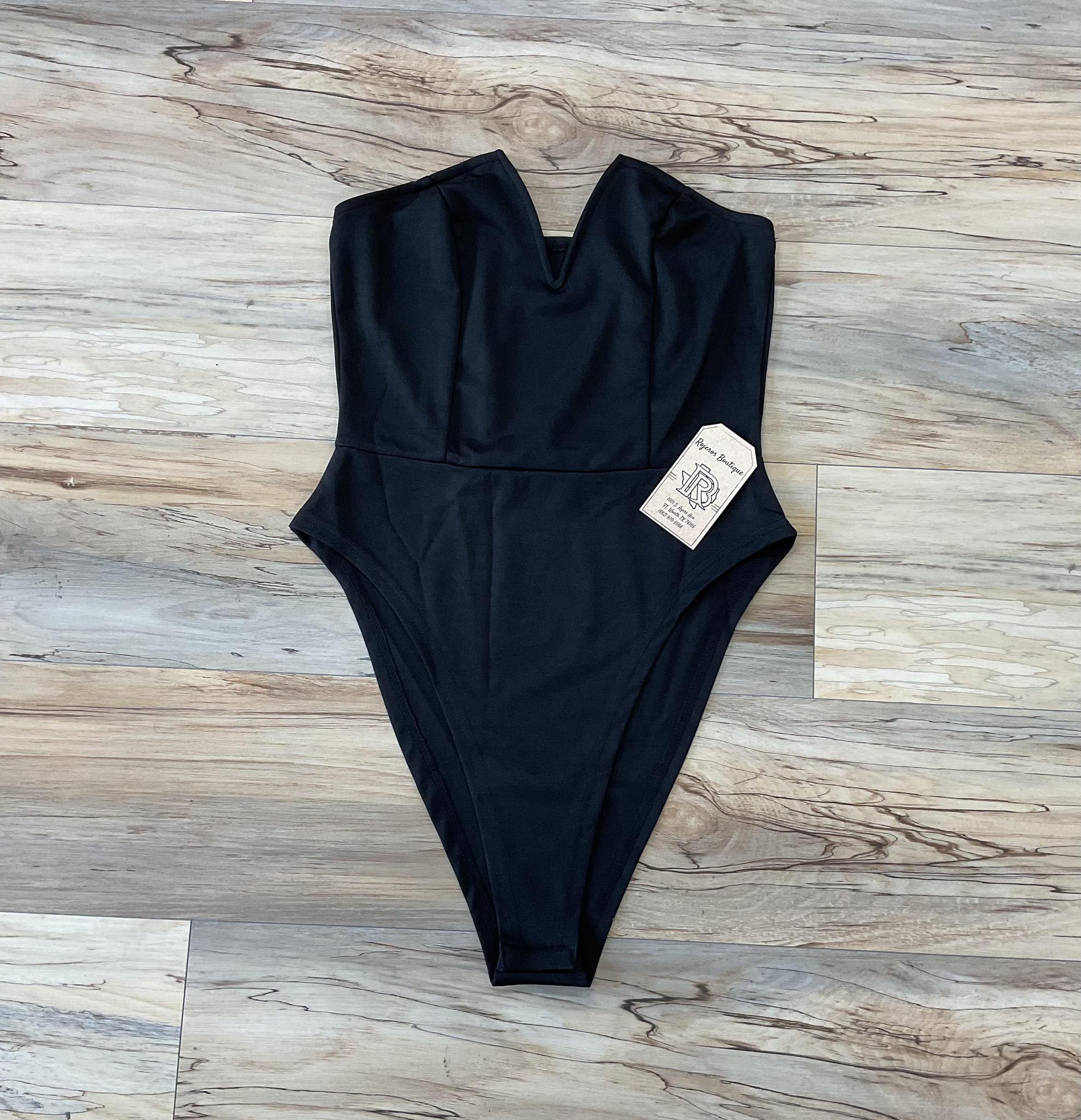 Alma black bodysuit