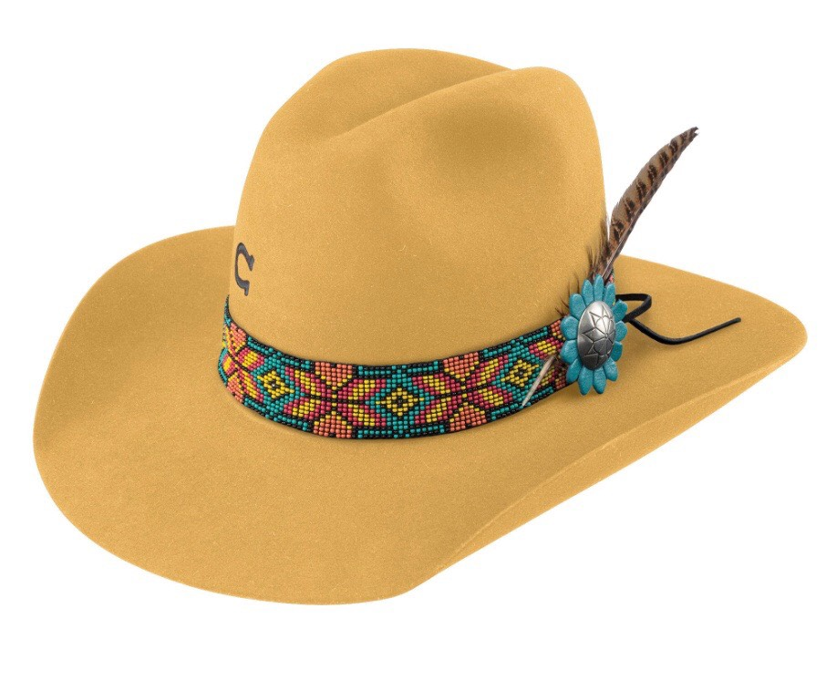 Charlie 1 Horse Women's Yellow Gold Digger Hat
