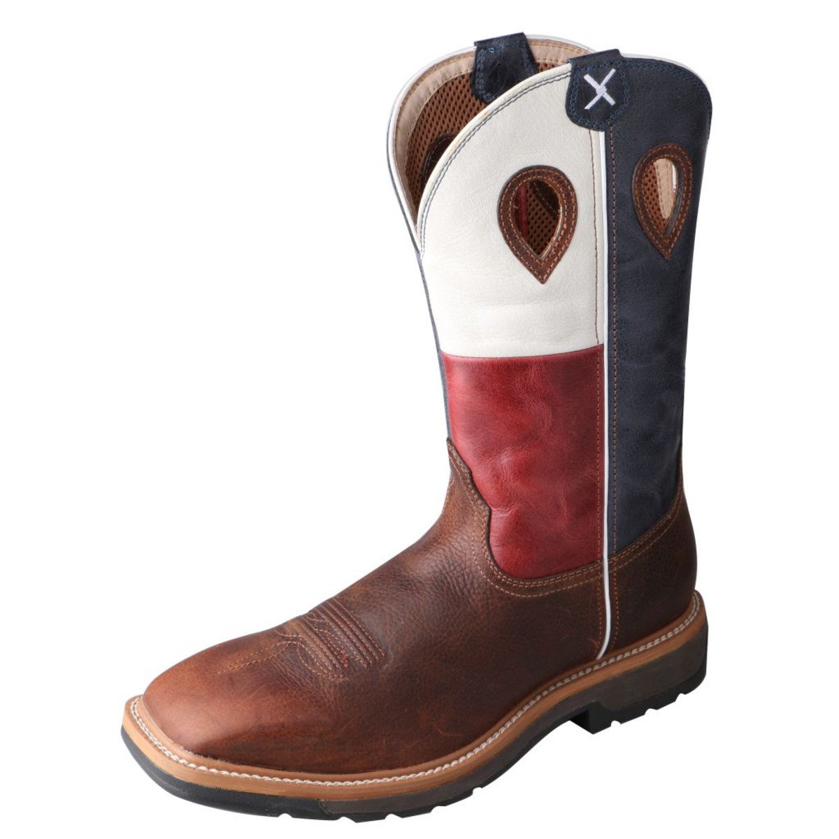 TWISTED X 12" LITE WEIGHT WORK BOOT MLCS007 SAFETY TOE (STEEL TOE)