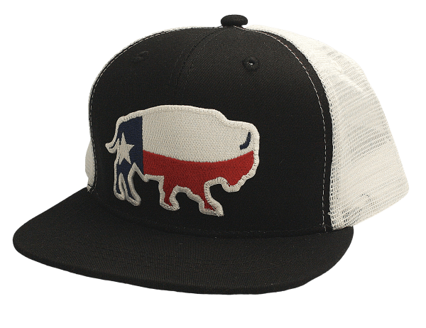 “Texas Buffalo” – Youth – Black / white RDHCY-49