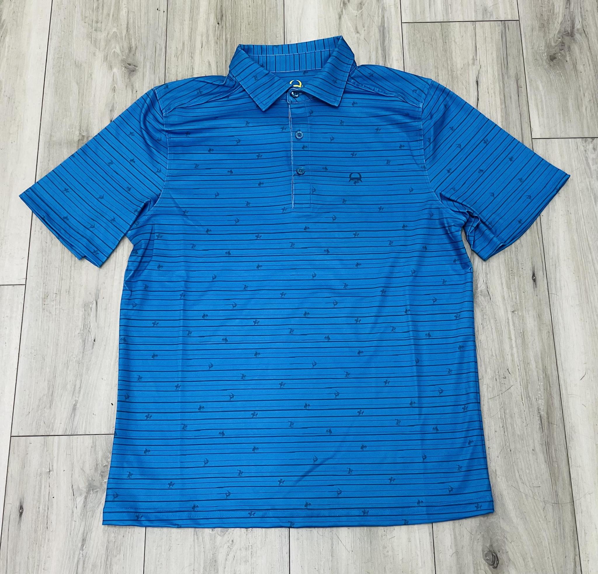 CINCH MEN’S ARENAFLEX BLUE POLO | MTK1865044