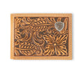 NATURAL RODEO WALLET FLORAL EMBOSSED LOGO BY ARIAT |A3559848