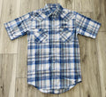 PANHANDLE MEN’S SHORT SLEEVE BLUE SHIRT | RMN3S08921