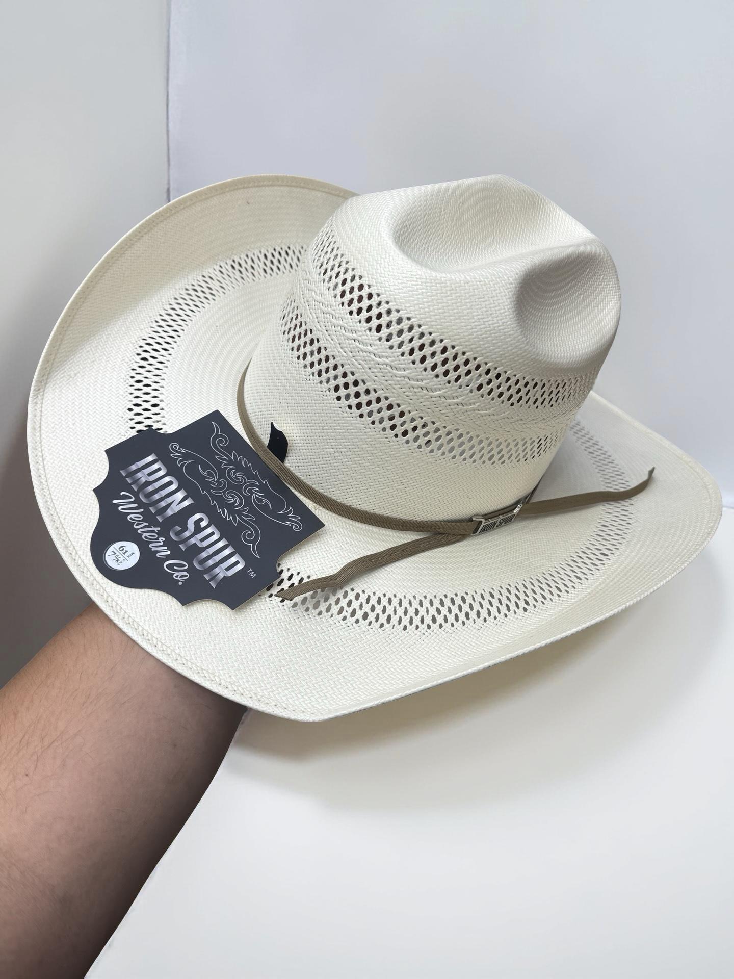 “ Alan “ | IRON SPUR STRAW HATS 4 1/4 INCH BRIM #142