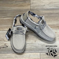 “ PAUL “ | MENS HEY DUDE STRETCH SLIP ON SHOE LIGHT WHITE 40013-2AT