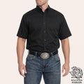 G09S | BLACK | IRON SPUR | LONG SLEEVE | MEN WESTERN SHIRT