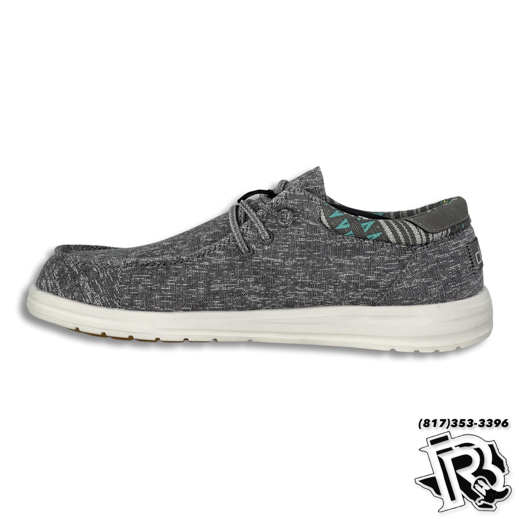 “ Chambray Grey  “ | HEY DUDE MEN SHOES GREY PAUL  (112293059)