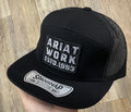 MENS ARIAT BLACK CAP | A290002101