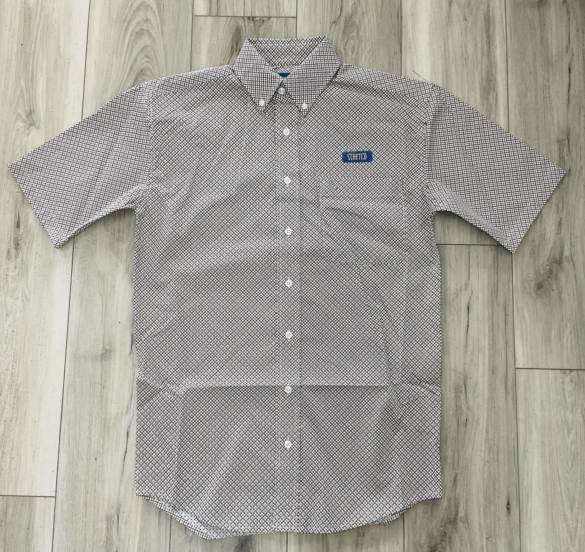 PANHANDLE MEN’S TAN SHORT SLEEVE SHIRT | SMB3S08955