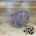 KNIFE SHEATH / HOLSTER HANDMADE CHOCOLATE
