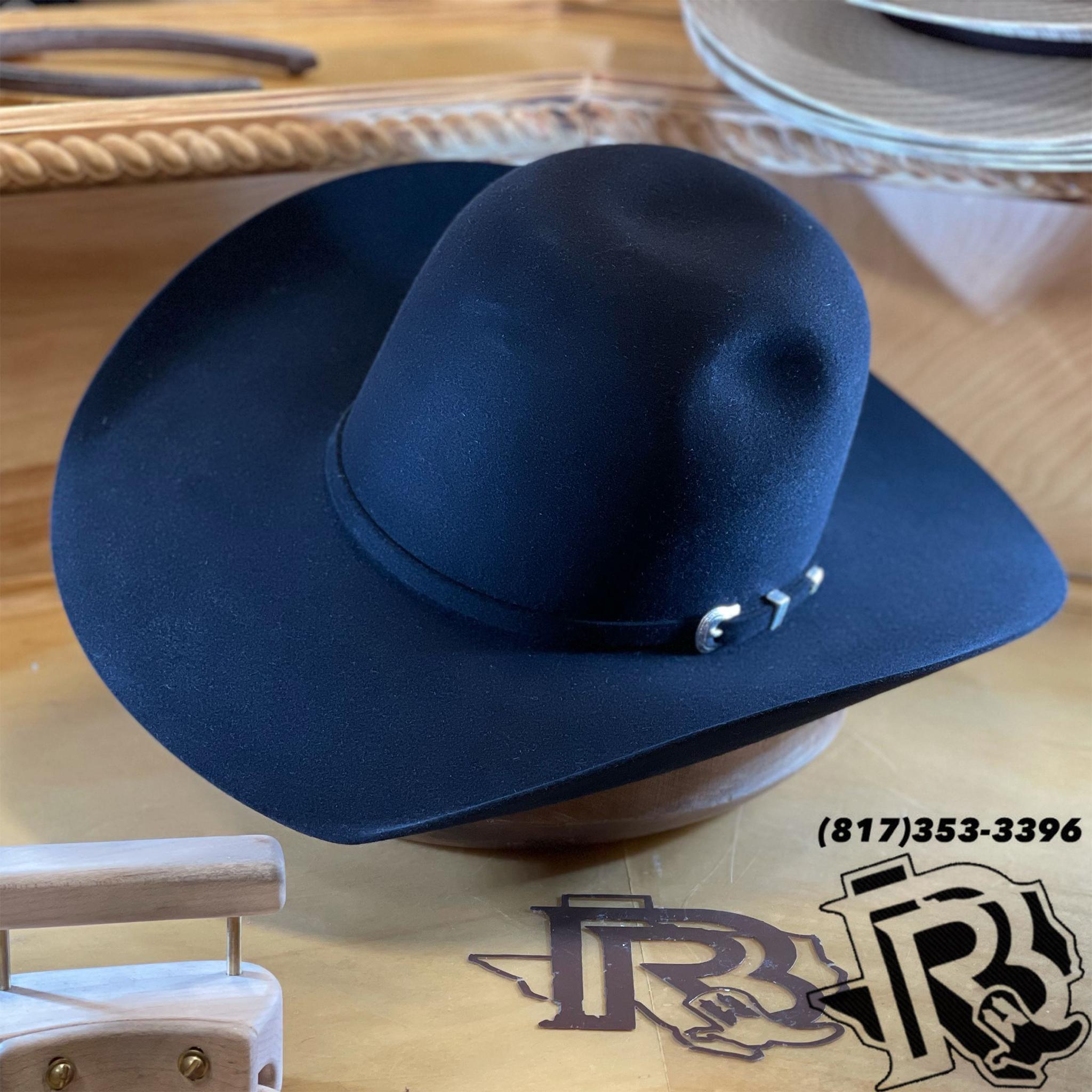 7X BLACK | AMERICAN HAT FELT COWBOY HAT