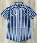 PANHANDLE MEN’S SHORT SLEEVE BLUE SHIRT |TMN3S08987