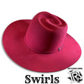 RED DH | RODEO KING FELT COWBOY HAT